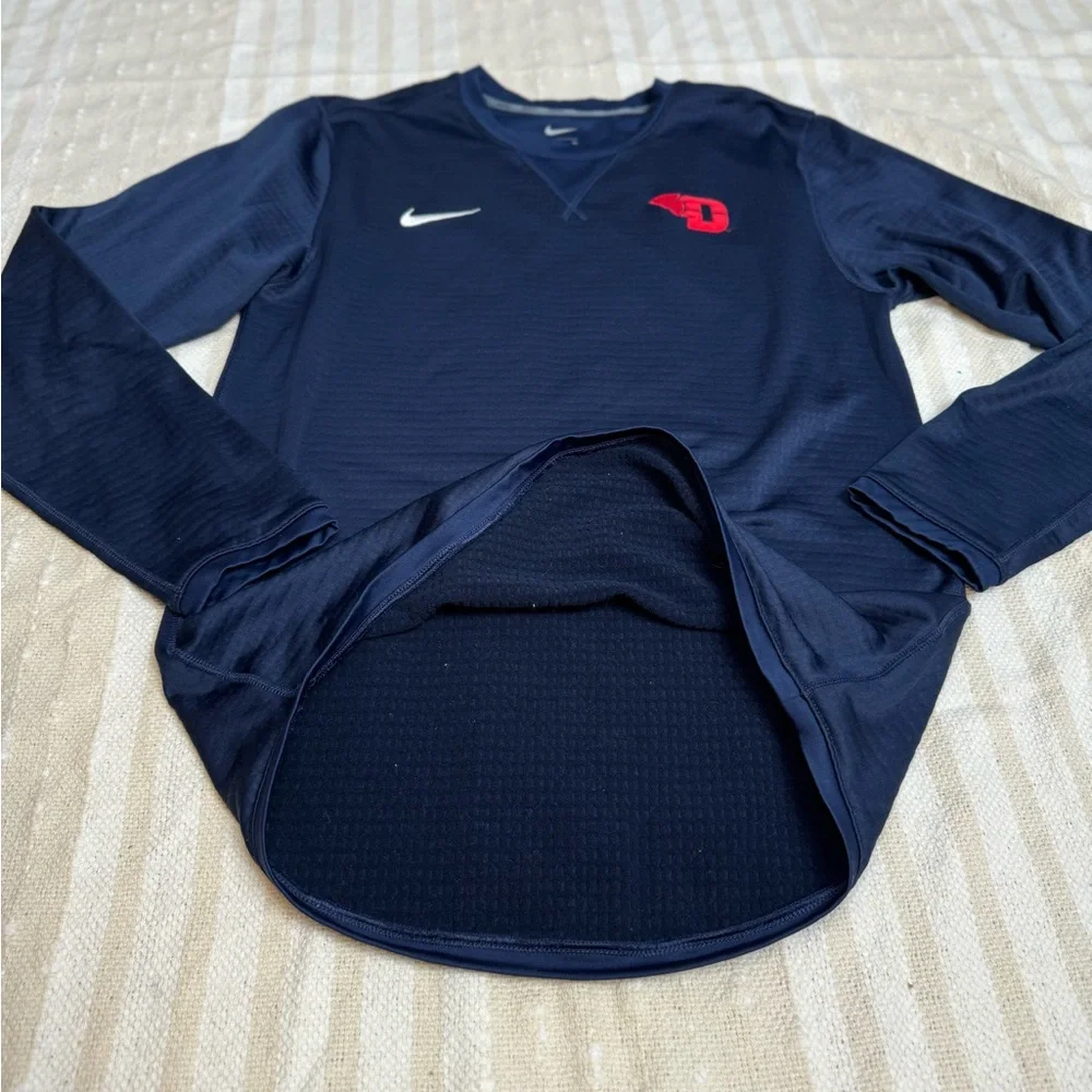 Nike University of Dayton/ UD flyers Modern Performance Crew Sweatshirt size s - Picture 6 of 9
